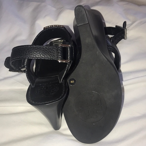 TORY BURCH WEDGE SANDALS - Picture 8 of 11